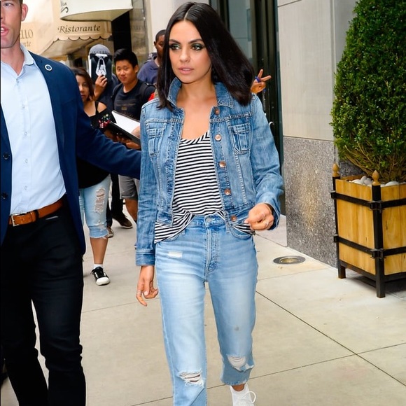 Womens Light Blue Denim Jean Jacket 